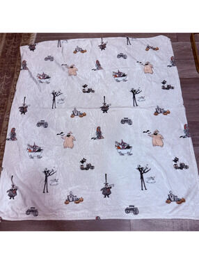 Magical little babes nightmare before Christmas minky blanket